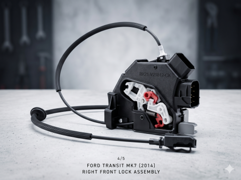 Actuator / Încuietoare Broască Ușă Față Dreapta — FORD TRANSIT VI V363 / TRANSIT CUSTOM (2013–Prezent) | OE 1876393 [2]