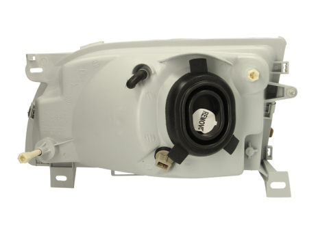 Lampă Frontală Față Dreapta H4 Mecanic Insert Cromat ECE — FORD TRANSIT IV FL / FL II (1994–2000) [1]