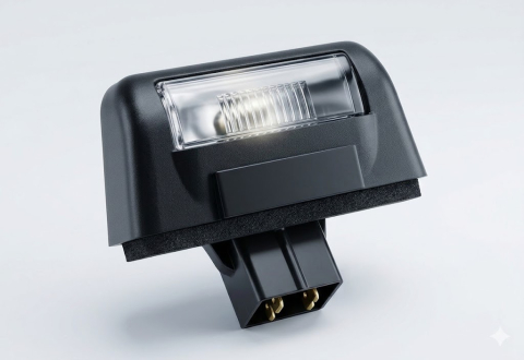 Ford Transit 08.1994 – 07.2000 (Platforma VE83) - Lampă Număr Înmatriculare Spate Dr/St — FORD TRANSIT IV FL (1994–2000)