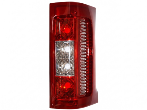 Fiat Ducato  04.2002 - 07.2006 (Platforma X244) - Lampă Spate Dreapta Autobuz/Complet Alb P21/4W — Fiat Ducato / Citroën Jumper I / Peugeot Boxer (02.2002–08.2006)