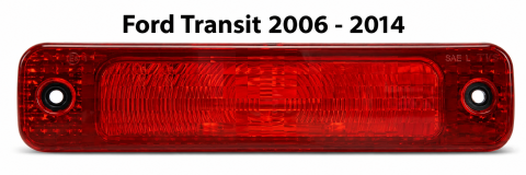Ford Transit - Stop Suplimentar W16W Roșu Dr/St Cu Suport Bec ECE — FORD TRANSIT V FL (2006–Prezent) ~8