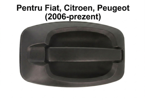 Fiat Ducato 06.2006 - 05.2014 (Platforma X250) - Mâner Ușă Față  dreapta CITROEN JUMPER ; FIAT DUCATO; PEUGEOT BOXER (2006-2026)