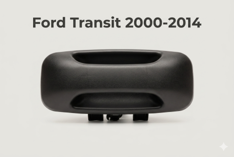 Ford Transit - Mâner Ușă Glisantă Spate Dreapta Exterior Negru — FORD TRANSIT V / TRANSIT V FL (2000–2013)