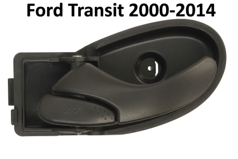 Ford Transit 08.2000 – 07.2006 (Platforma V184/V185) - Mâner Ușă Interior Stânga Negru — FORD TRANSIT V / TRANSIT V FL (2000–2013)