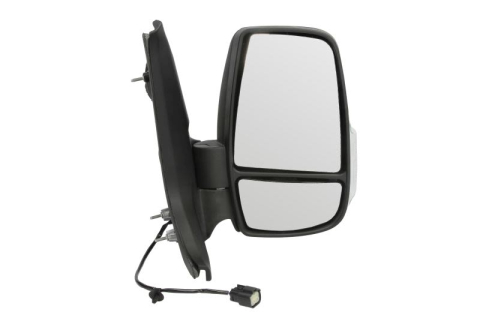 Ford Transit 08.2006 – 04.2014 (Platforma V347/V348) - Oglindă Laterală Dr Manual Convexă Braț Scurt Cu Indicator — FORD TRANSIT VI V363 (2014–Prezent)