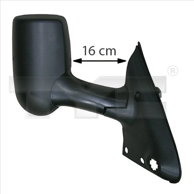 Oglindă Laterală St Electrică Cu Încălzire Braț Lung — FORD TRANSIT V / TOURNEO (2000–2014) [1]