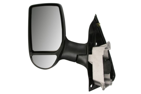 Ford Transit 08.2000 – 07.2006 (Platforma V184/V185) - Oglindă Laterală Stângă Manual Convexă Braț Scurt — FORD TRANSIT V / TRANSIT V FL (2000–2014) | OE 4158406