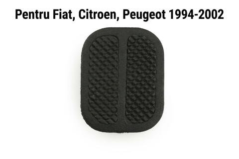 Fiat Ducato  03.1994 - 04.2002  (Platforma X230) - Pad Pedală Frână Cauciuc Negru Cutie Manuală — FIAT DUCATO / CITROËN JUMPER / PEUGEOT BOXER (1994–2002)