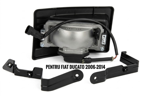 Proiector Lampă Ceață Față Stânga H1 Sticlă Transparentă ECE — FIAT DUCATO / CITROËN JUMPER I / PEUGEOT BOXER (1994–2002) [1]
