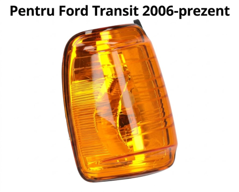 Ford Transit 08.2000 – 07.2006 (Platforma V184/V185) - Indicator Oglindă Laterală Stânga Portocaliu W16W Calitate P — FORD TRANSIT (2006–Prezent)