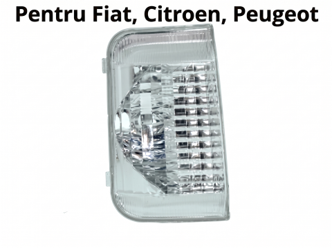 Fiat Ducato 06.2006 - 05.2014 (Platforma X250) - SEMNALIZATOR OGLINDĂ STÂNGA CITROËN JUMPER | PEUGEOT BOXER | FIAT DUCATO (2006-prezent)