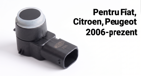 Peugeot Boxer 07.2006 - 06.2014 (Platforma X250) - Senzor Parcare Față/Spate Negru Ultrasunete — FIAT DUCATO / CITROËN JUMPER III / PEUGEOT BOXER (2006–Prezent)