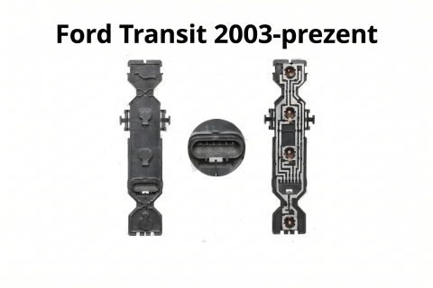 Ford Transit 08.2006 – 04.2014 (Platforma V347/V348) - Soclu Lampă Spate Dreapta/Stânga — FORD TRANSIT CONNECT (2003–Prezent)