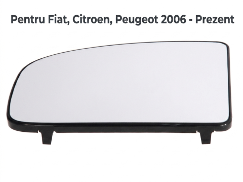 Citroën Jumper 07.2006 - 06.2014 (Platforma X250) - Sticlă Oglindă Dreapta Convexa Cu Încălzire — Fiat Ducato / Citroën Jumper II / Peugeot Boxer (04.2006–Prezent)