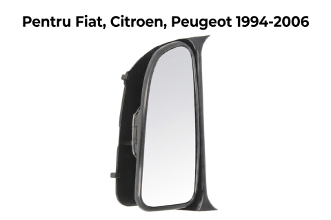 Fiat Ducato  03.1994 - 04.2002  (Platforma X230) - Sticlă Oglindă Laterală Stânga Convexa — Fiat Ducato / Citroën Jumper I / Peugeot Boxer (02.1994–08.2006)