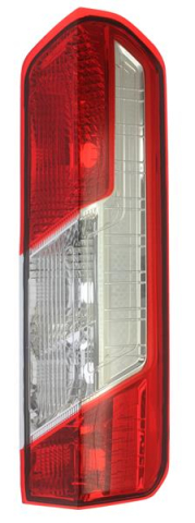 Ford Transit 08.2006 – 04.2014 (Platforma V347/V348) - Lampă Spate Dreapta Exterior Roșie Semnalizator Alb ECE — FORD TRANSIT VI V363 Autobuz (08.2013–08.2018)