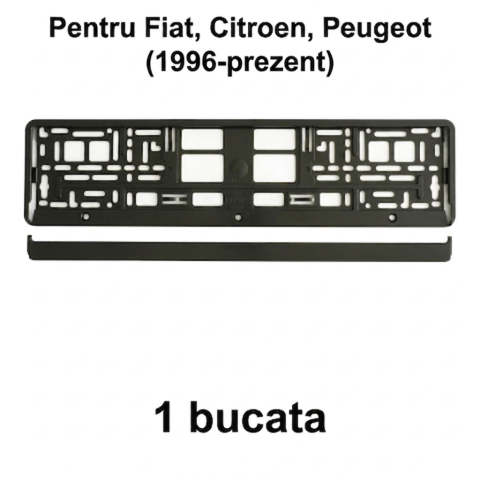 Fiat Ducato  03.1994 - 04.2002  (Platforma X230) - suport numar inmatriculare