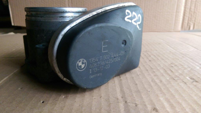 Clapeta acceleratie BMW Seria 5 E60 E61, 520i, motor 2.2 benzina, cod 7502444, an 2004-2010 [3]