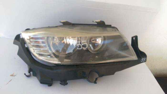 Far stanga BMW Seria 3 E90 E91, facelift, cu suport, 89318941, an 2007-2010 [2]