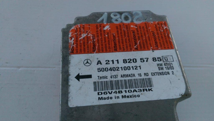 Calculator airbag Mercedes E-Class, W211, A2118205785, an 2002-2009 [2]