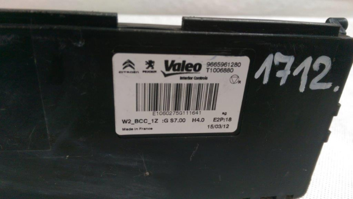 Modul climatizare Peugeot 508, 9665961280, an 2010-2018 [3]