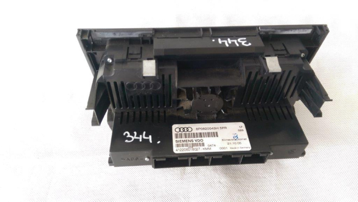 Climatronic , Panou comanda AC pentru Audi A3 8P, cod  8P0820043H, 412206018027, an 2003-2012 [3]