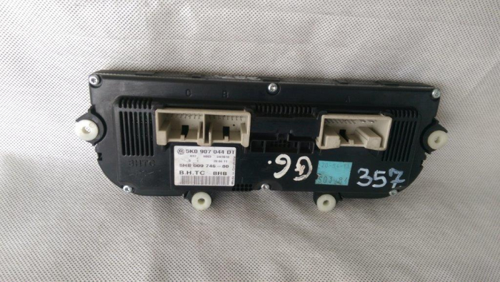 Climatronic, Panou comanda AC  VW Golf 6, 5K0907044DT, 5HB009746-80, an 2008-2015 [3]