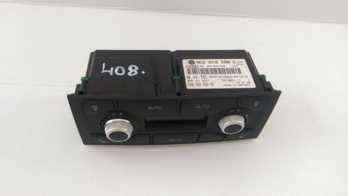 Panou Comanda AC, Climatronic spate Audi A8 D3, 4E0919158D, an 2002-2010 [3]