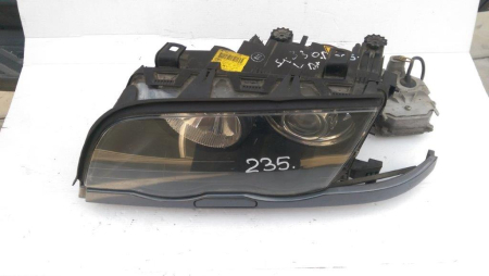 Faruri - Far stanga cu xenon si modul BMW Seria 3 E46, nonfacelift, cu ornament, an 1998-2001
