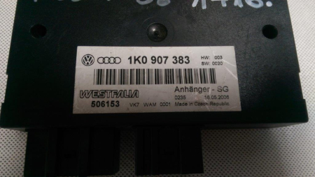 Modul carlig remorcare VW Passat B6, Golf 5, Touran, Skoda Octavia 2, 1K0907383, an 2003-2010 [2]