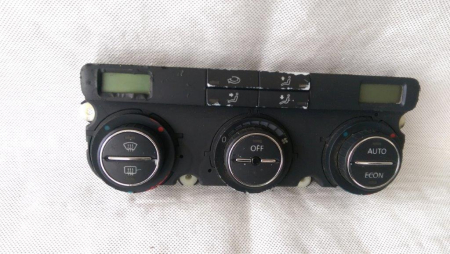 Panou comanda climatizare - Panou comanda AC, Climatronic VW Golf 5, 1K0907044AT, conform poze, an 2003-2009