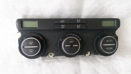 Panou comanda climatizare - Panou comanda AC, Climatronic VW Golf 5, 1K0907044AT, an 2003-2009
