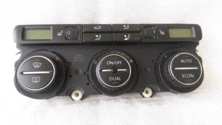 Panou comanda climatizare - Panou comanda AC, Climatronic VW Golf 5, 1K0907044BN, 5HB008732-01, an 2003-2009