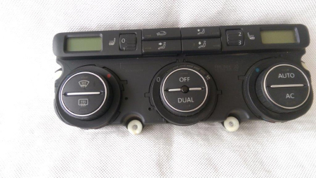 Panou comanda climatizare - Panou comanda AC, Climatronic VW Golf 5, 1K0907044DE, 5HB010106-05, an 2003-2009