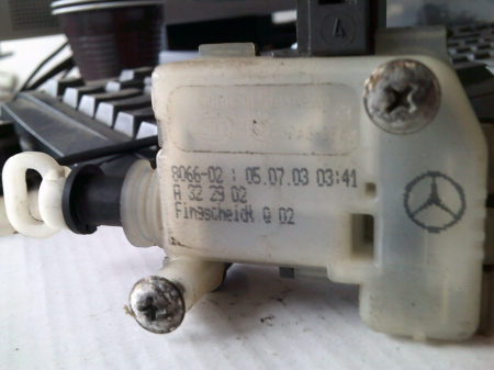 Motoras deschidere rezervor Mercedes E-Class, W211, A322902, an 2002-2009 [1]