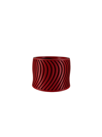 Ghivece - Ghiveci spirala , mic, maroon red