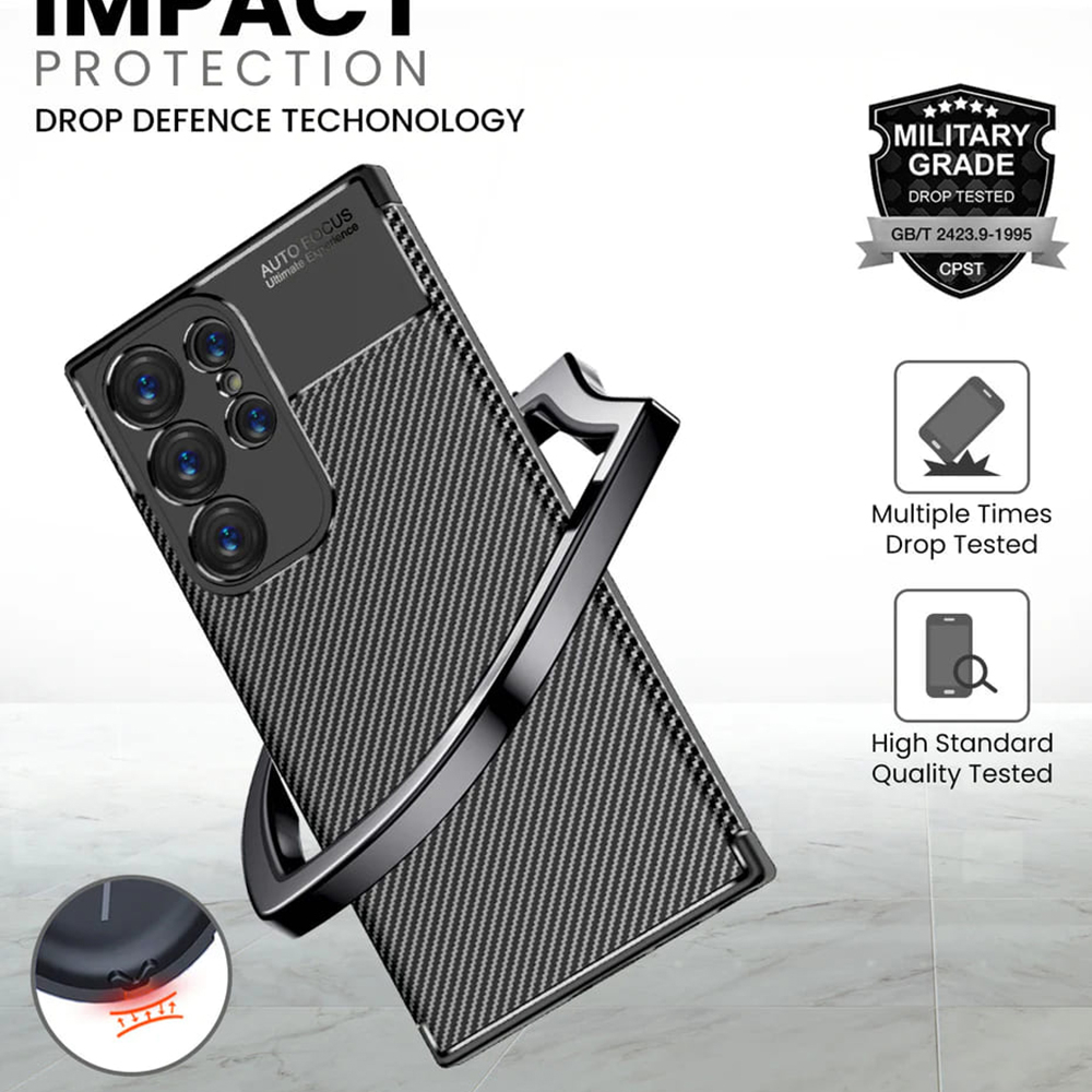 Autofocus - CarbonFiber - Samsung Galaxy S25 Ultra - Black [3]