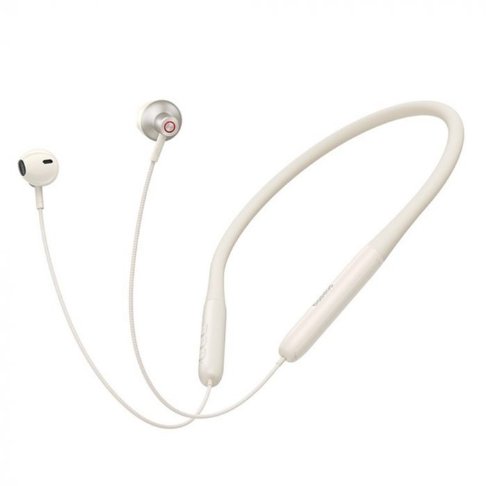Baseus - Bluetooth Earphones Bowie P1 (A00025800223-Z1) - Half In-ear Neckband, Bluetooth 5.2 - Stellar White [5]