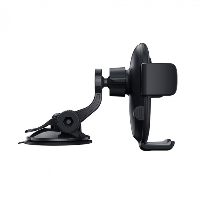 Baseus - Car Holder UltraControl Lite Series (C40351700111-00) - Suction Cup Mounting Base, for 7.2inch Max - Cluster Black [3]