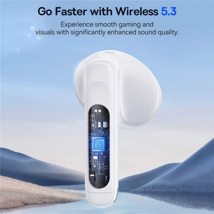 Baseus - Wireless Earbuds Bowie E13 (A00059701217-Z1) - TWS, Bluetooth V5.3, 400mAh, Type-C - White [9]