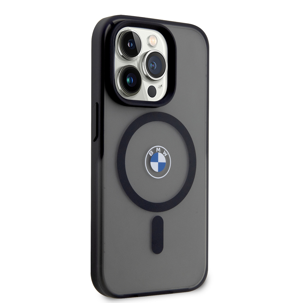 BMW - Hardcase IML Signature MagSafe (BMHMP15LDSLK) - iPhone 15 Pro - Black [1]
