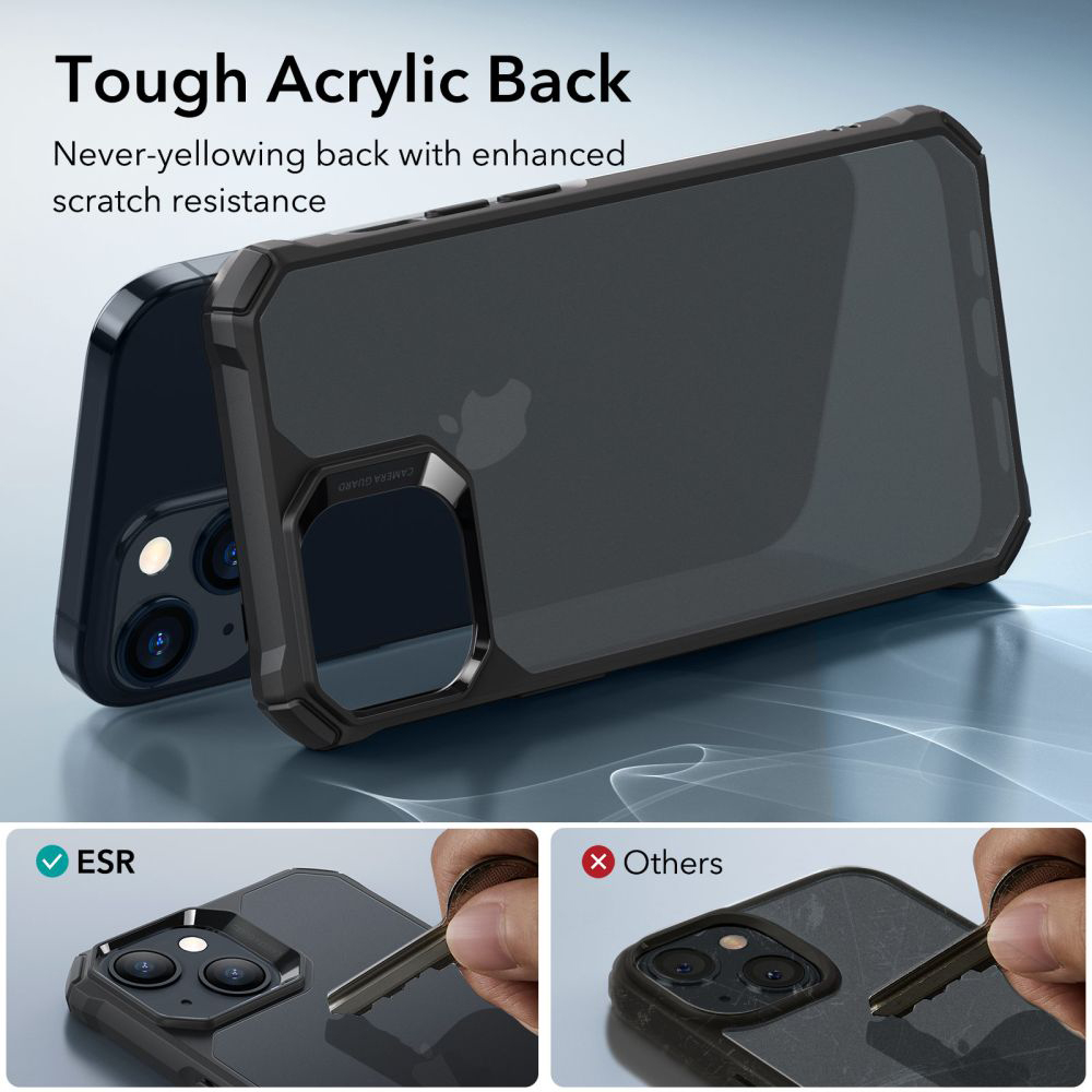 ESR - Air Armor - iPhone 15 Pro - Frosted Black [2]
