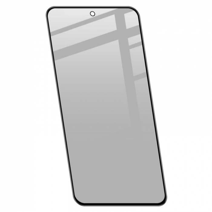 Folie Privacy » Samsung A26 - AntiStatic Glass, AntiSpy, Black frame [1]