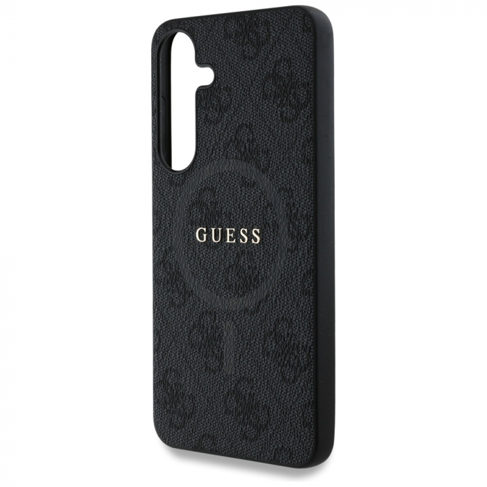 Guess - 4G Ring Classic Logo MagSafe (GUHMS25SG4GFRK) - Samsung Galaxy S25 - Black [3]