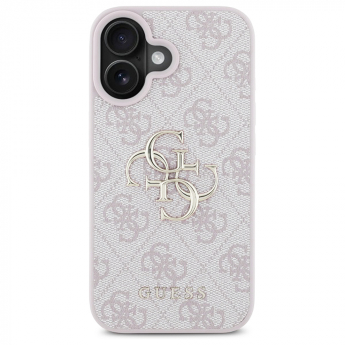 Guess - Hardcase 4G Big Logo (GUHCP16S4GMGPI) - iPhone 16 - Pink [1]