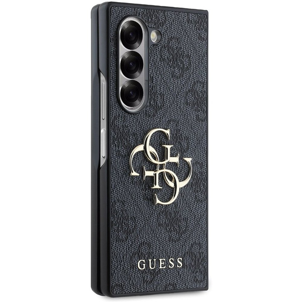Guess - Leather 4G Metal Logo (GUHCZFD64GMGGR) - Samsung Galaxy Z Fold6 - Black [2]