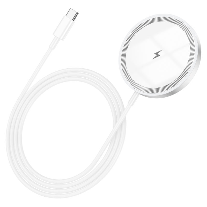 Hoco (CW53) - Incarcator Wireless, Magnetic, 15W, Qi Charging, Universal | Silver [8]