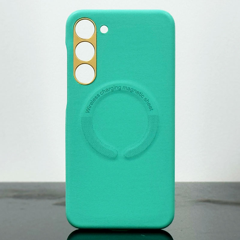 Husa Kraft » Samsung S23, MagCase, Eco-Leather, Turquoise [1]