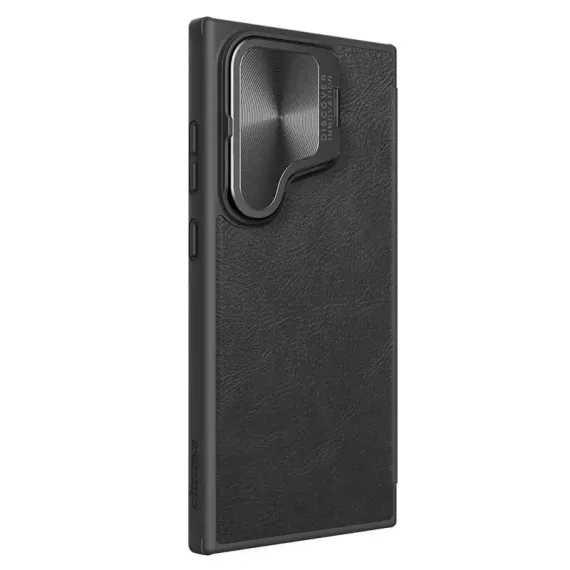 Husa Nillkin pentru Samsung S24 Plus, Qin Leather, PC Leather | BLACK [3]