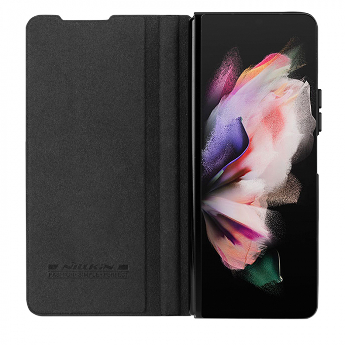 Husa Nillkin pentru Samsung Z Fold 5, Qin Leather case, PC Leather [2]